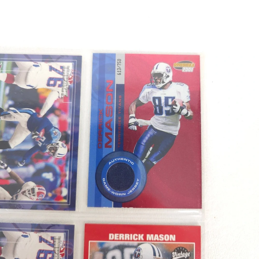 Tennessee Titans 72 Football Cards Dyson Mason Kearse Rolle Bishop 90s 00s NFL‎ - Picture 10 of 16